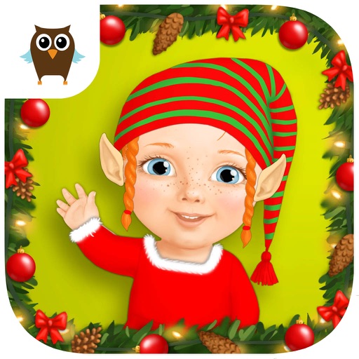Sweet Baby Girl Christmas Fun and Santa Gifts iOS App