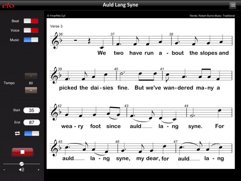 Auld Lang Syne - Learn to pronounce and sing Auld Lang Syne screenshot 2