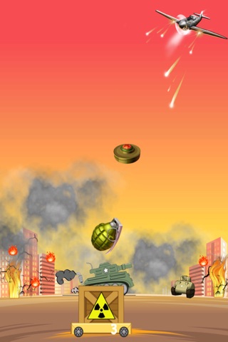 Bomb Fury Invasion - Fast Falling Panic Attack Free screenshot 2