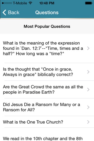 Bible Questions & Answers -FAQ screenshot 3