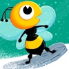 Honey Winter Quest : The Cool Bee Boy Snowboard Racing Game - Premium