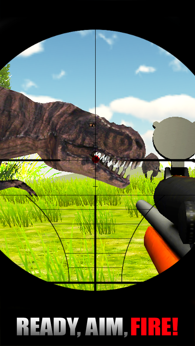 How to cancel & delete Alpha Dino Sniper 2014 3D FREE: Shoot Spinosaurus, Trex, Raptor from iphone & ipad 1
