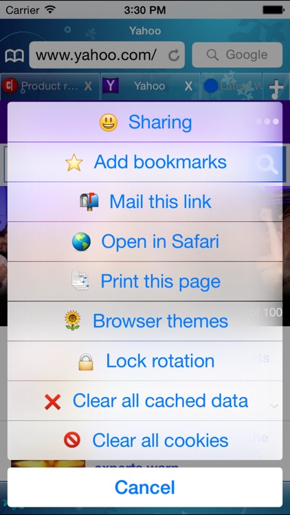 Fast Web Browser Free - New automatic full screen firefox chrome like themes edition