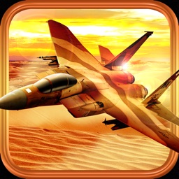 3D Jet Fight-er F18 Desert Sky Force Ops