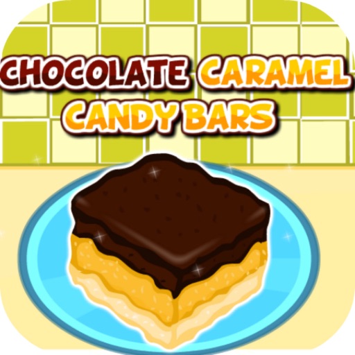 Chocolate Caramel Candy Bars Icon