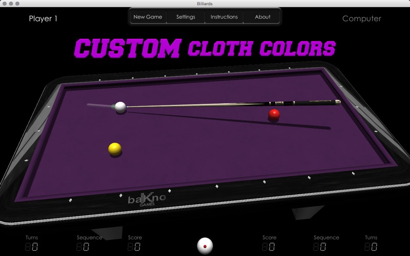 Billiards Screenshot