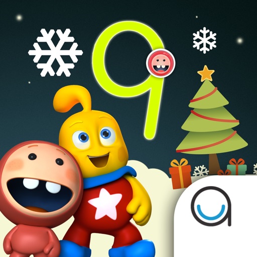 Icky Snow Trace - Learn 1234 Numbers - Christmas Edition FREE