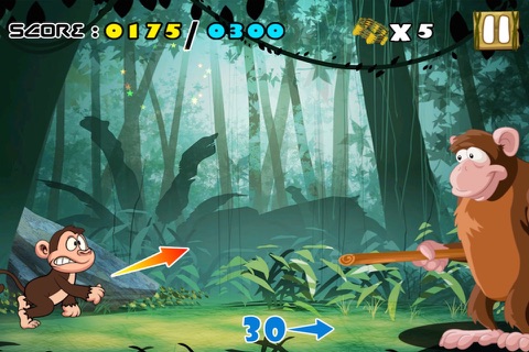 A Banana Monkey Kong Aim – King of the Jungle Ape-s Ring Toss PRO screenshot 3