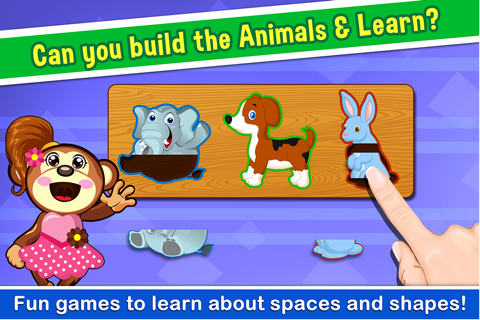 ABC Preschool Learning Educational Puzzles for Toddler  - teachme the alphabet, shapes, animal & endless fun! screenshot 2