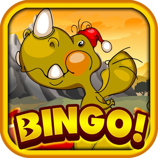 Amazing World of Tiny Lucky Dino-saur Monster Party Bingo Casino Blitz Games Free icon