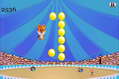 A Bouncy Circus Tiger Mania - Fun Carnival Pet Adventure FREE screenshot 3