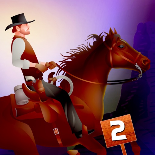 Cowboy Horseback Riding Obstacle Second Race : The western horse agility dressage - Gold Edition Icon