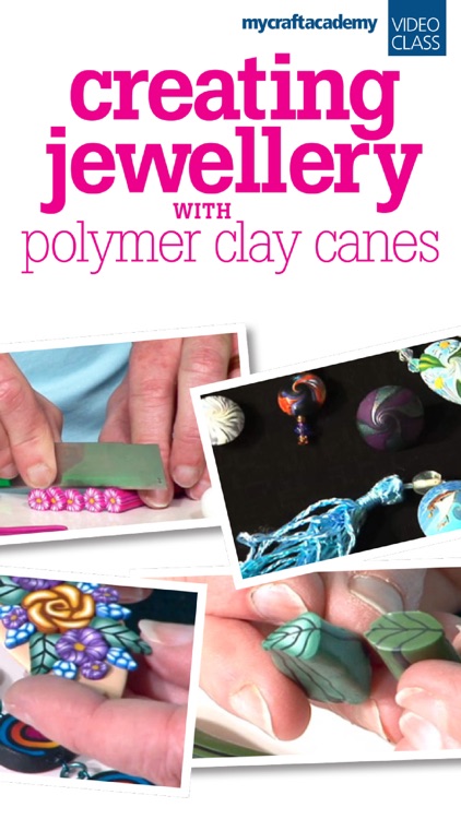 Creating Jewellery with Polymer Clay Canes