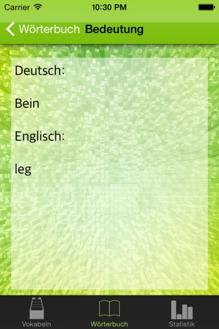 Vocabularry | Englischtrainer & Wörterbuch screenshot 4