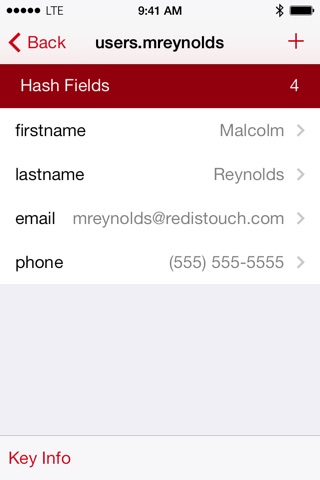 Redis Touch - Client for the Redis NoSQL data store screenshot 3