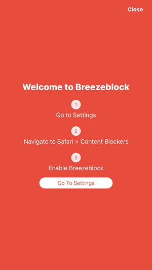 ‎Breezeblock - Block Ads, Reduce Data, Browse Quicker Screenshot