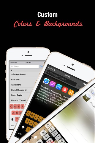 Poshkeys Keyboard - GIFs, Emojis, Backgrounds and More screenshot 2