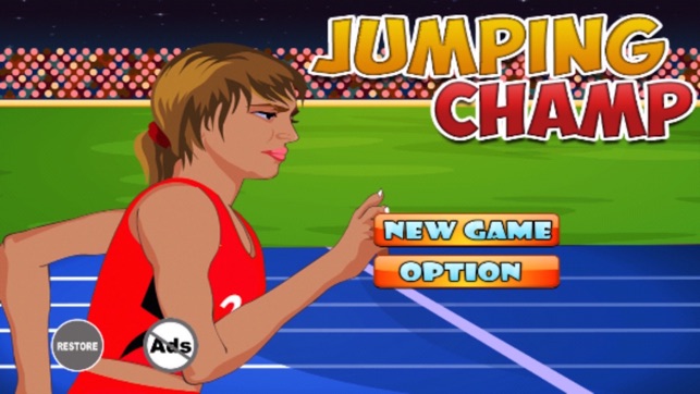 Jumping Champ : Long Jump Athlete