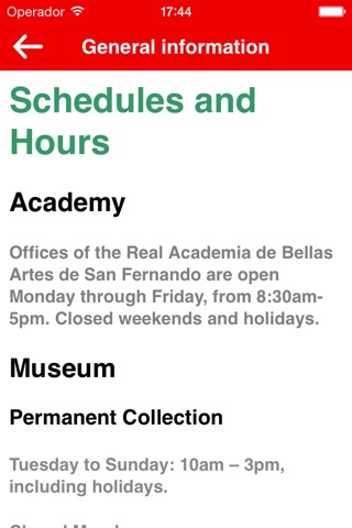 Real Academia de Bellas Artes screenshot 4