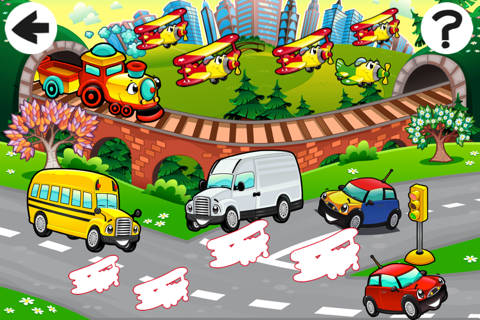 A Fun-ny Kids Game For Free With Great Driver-s in The City: Sort-ing The Car-s By Size! screenshot 4