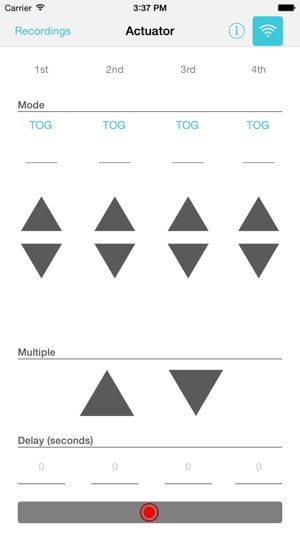 Wi-Fi Actuator Control App