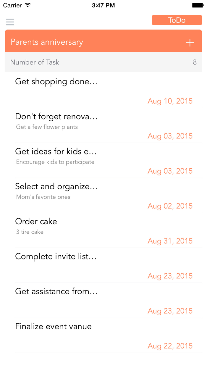 Event Manager - Pocket Edition