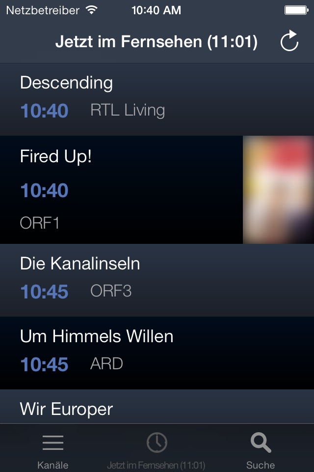Fernsehen in Österreich screenshot 2