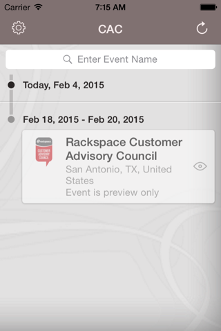 Rackspace Managed Hosting's CAC App screenshot 2