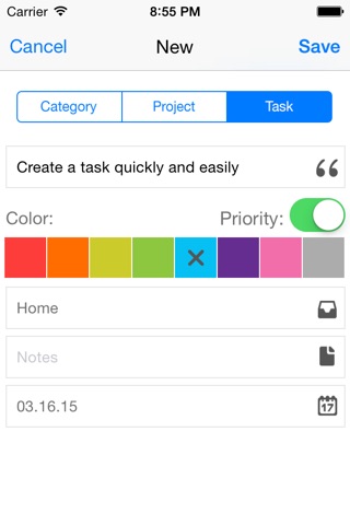 SimpleList - Colored Tasks & To-Do's screenshot 2