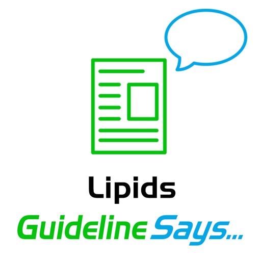 Dyslipidemia Guideline Says - Heart Disease Diagnosis, Cholesterol & Lipids Management icon