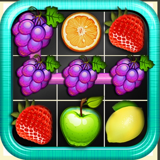 Fruit Dots mania - Match & draw point of amazing fruits line puzzles icon