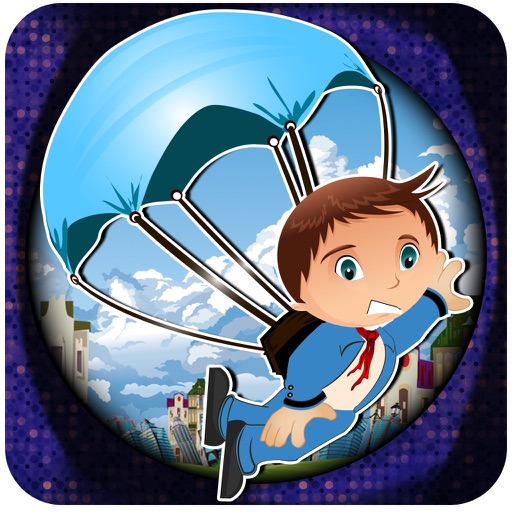 Parachute Hero - Jump And Fall Like A Ninja iOS App