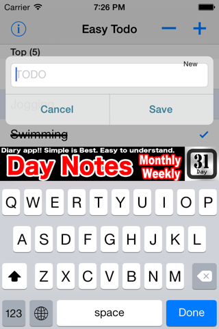 Easy Todo Lite screenshot 3