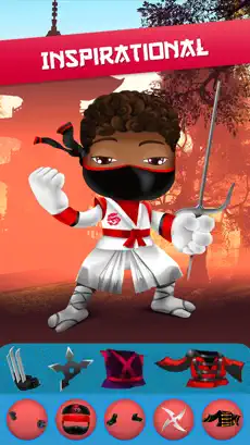 Screenshot 3 My Epic Ninja Superheroes World Fighter Club Game Pro iphone