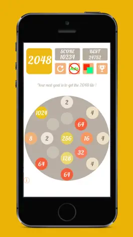 Game screenshot 2048 puzzle games - Brain training with numbers for free apk