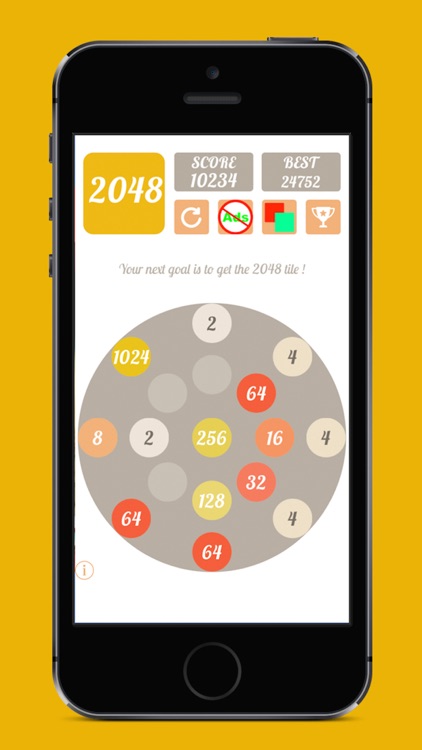 2048 puzzle games - Brain training with numbers for free