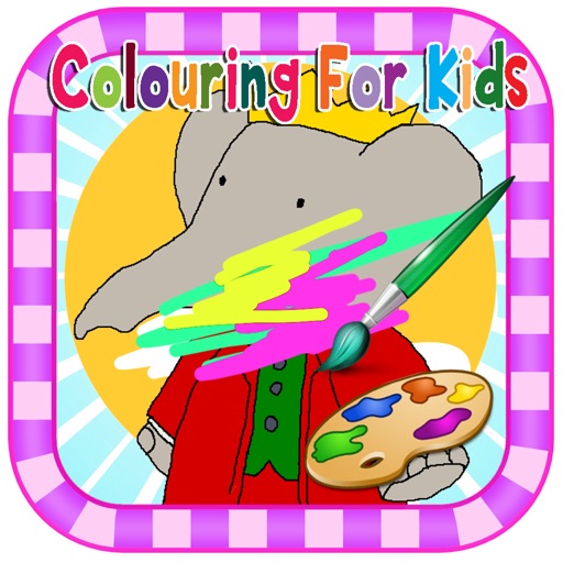 Coloring for Babar Friend Edition Icon