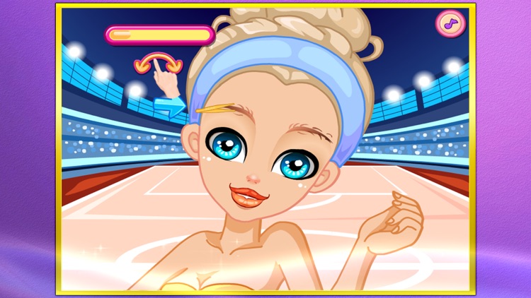 Cheerleader makeover salon screenshot-4