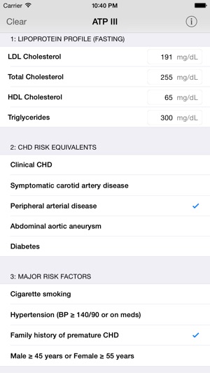 ATP3 Lipids Cholesterol Management