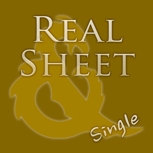 Real Sheet: D&D 4th Edition + Dice Table iOS App