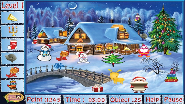 Winter Time Hidden Objects game(圖5)-速報App