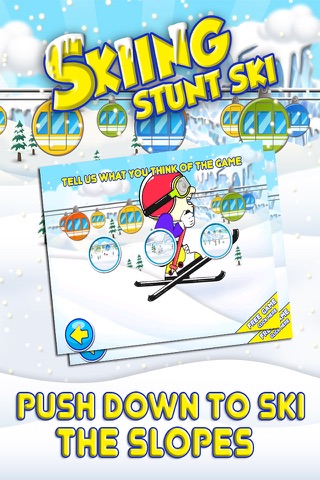 Skiing Stunt Ski - Snow Mountain Stunt Racing Game Extreme FREE screenshot 2
