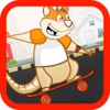 Rat on Skateboard jump Games - Fun Game For Free