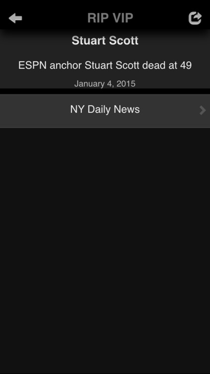 RIP VIP: The Death Alert App.