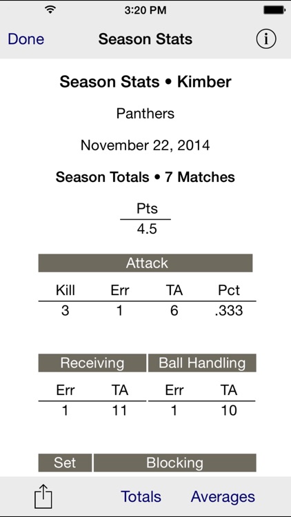 Stat Tap Volleyball screenshot-4