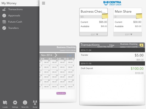 Centra Business for iPad screenshot 3