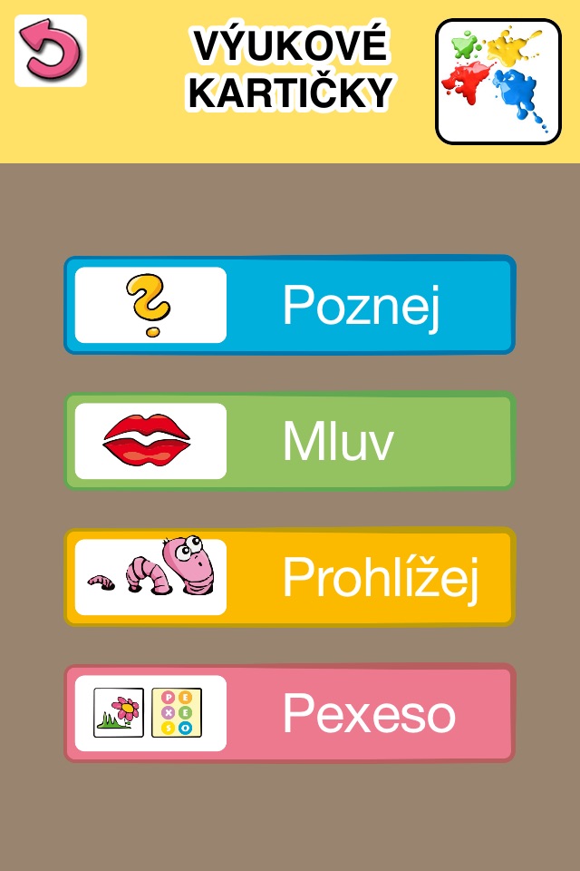 České výukové kartičky screenshot 4