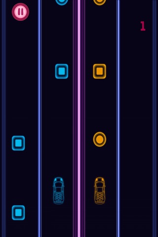 A High Intensity Neon Race - Fast Car Driving Challenge FREE screenshot 4