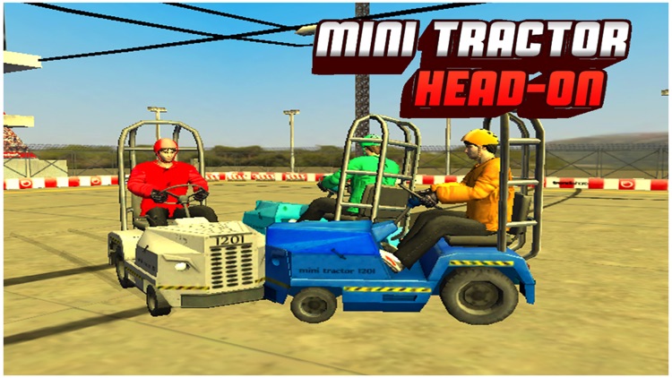 Mini Tractor Head-On