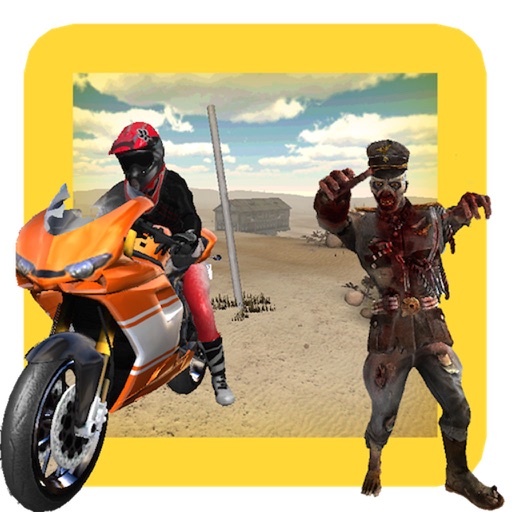 Zombie Hunter Bike Icon